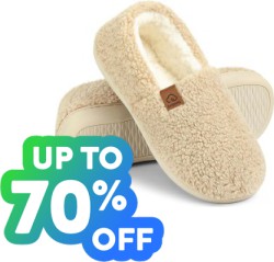 Save up to 70% off on Select Styles of Women's Slippers at Amazon w/ Prime S&H