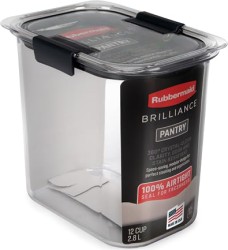 Rubbermaid Brilliance 12-Cup Airtight Food Storage Container - $11.38 Today