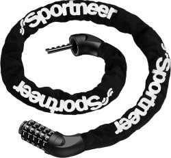 Sportneer Bike Lock with 5-Digit Combination Lock in Black - $9.99 with Prime FS