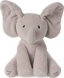 Gund Baby Flappy Elephant 12" Interactive Animated Musical Baby Toy - $16.79