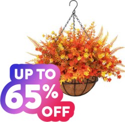 Up to 65% off October Indoor and Outdoor Faux Plants, Flowers & Trees at Walmart