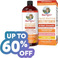 Up to 60% off on 100s of October Vitamins, Supplements & More Deals at Walmart