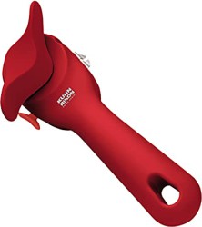 Kuhn Rikon LidLifter Auto Safety Can Opener with Ring Pull Tool in Red - $21.55