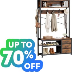 Up to 70% off on Select Entryway Furniture Pieces at Amazon with Prime Shipping
