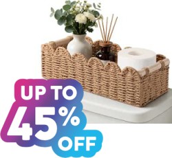 Save up to 45% off on Select Bathroom Furniture at Amazon with Prime Shipping