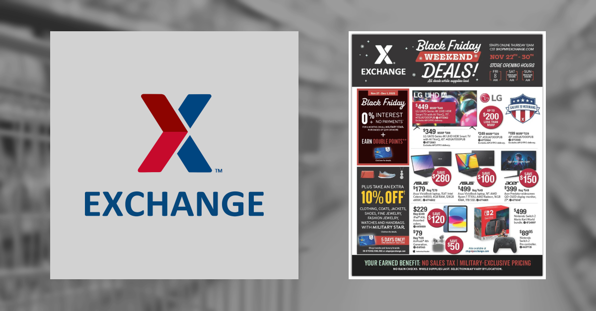AAFES 2024 Black Friday Sale - GottaDEAL