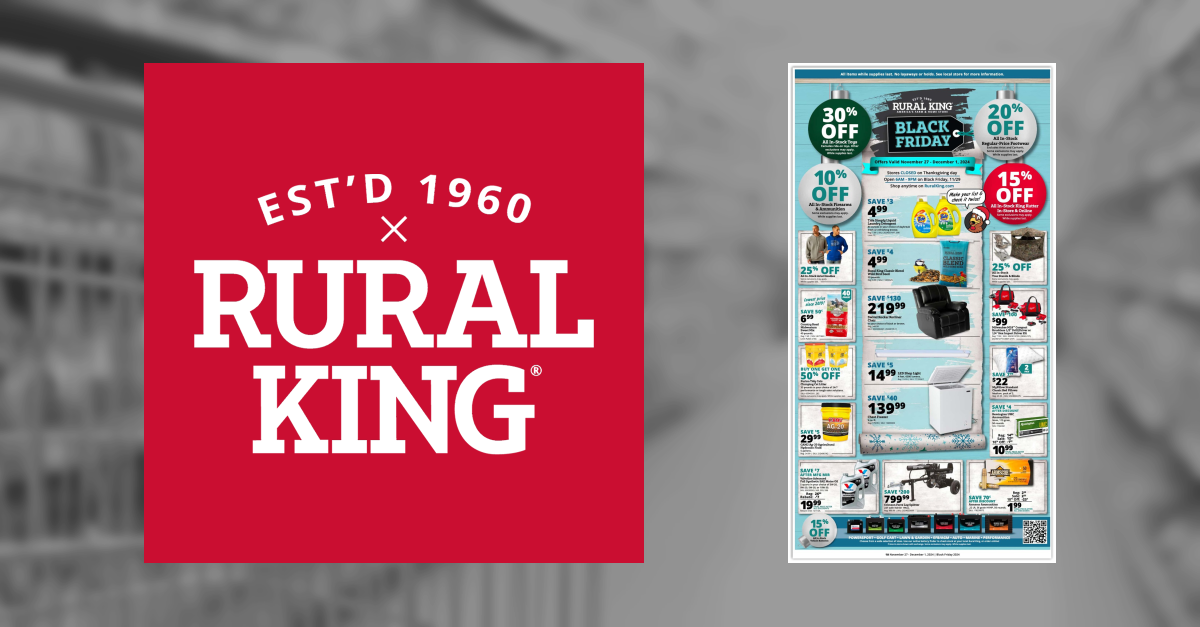 Rural King 2024 Black Friday Sale GottaDEAL